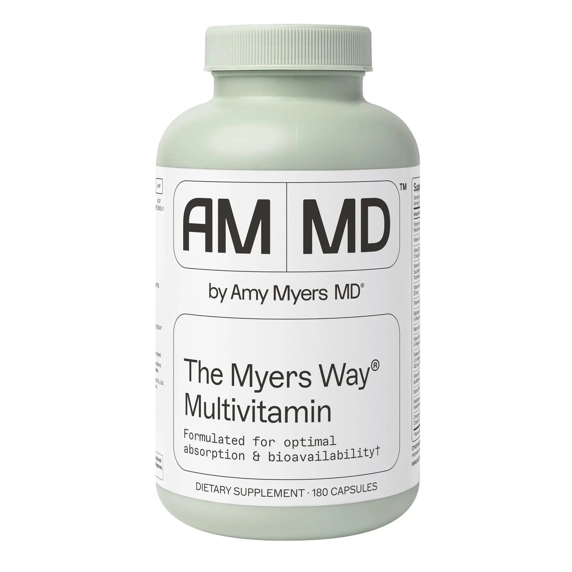 Amy Myers MD The Myers Way Multivitamin - Supports Healthy Immune, Thyroid & Adrenal Function Amy Myers MD