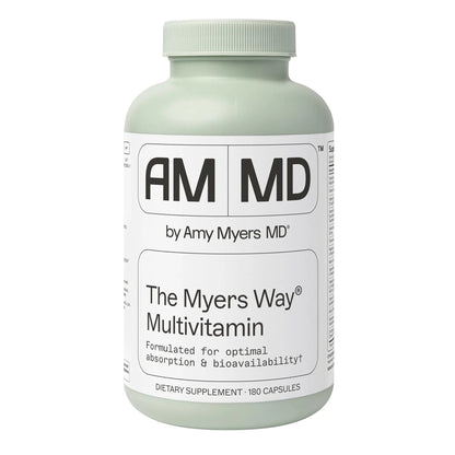 Amy Myers MD The Myers Way Multivitamin - Supports Healthy Immune, Thyroid & Adrenal Function Amy Myers MD