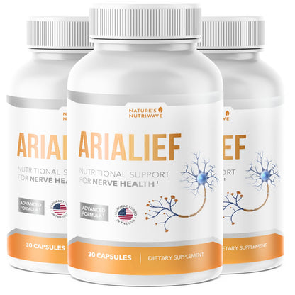 Arialief – Botanical Capsules, USA Made – 30 Ct, 1 Month Supply | Botanical capsule formula | Non-GMO, Made in USA | Easy-to-swallow daily capsule