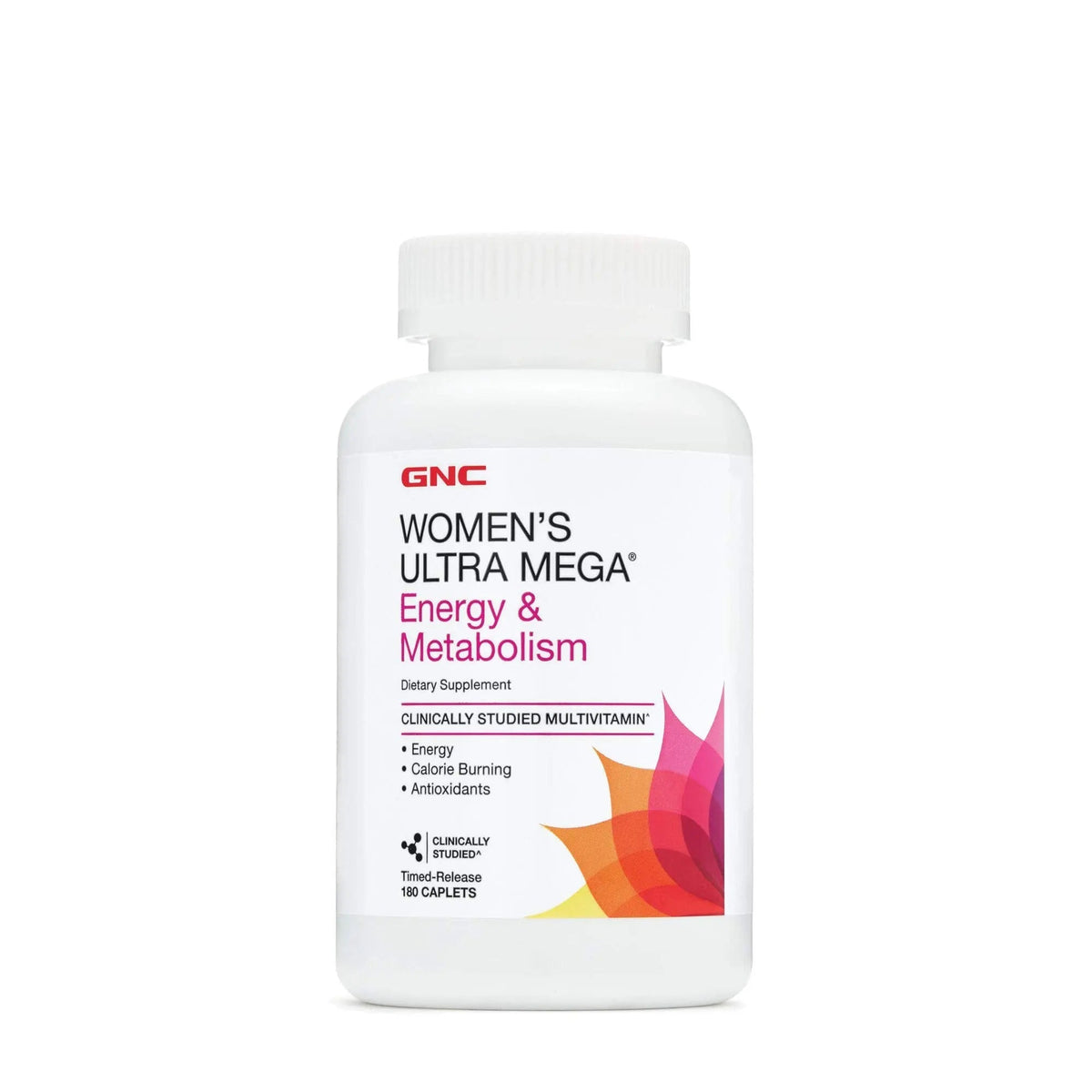 Supplement Product​GNC Womens Ultra Mega Energy and Metabolism Multivitamin for Women, 180 Count, for Increased Energy, Metablism, and Calorie Burning - GlowUpCaUSA