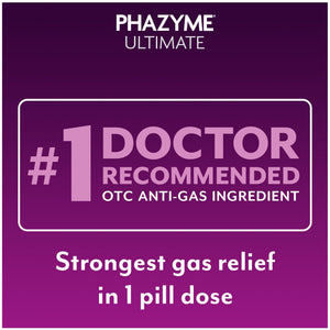 Phazyme Ultimate Strength Anti-Gas 500 mg Simethicone Gas Relief for Adults, Fast Gels Quickly Ease Bloating, Pressure and Discomfort, 20 Count Phazyme buy supplements Au
