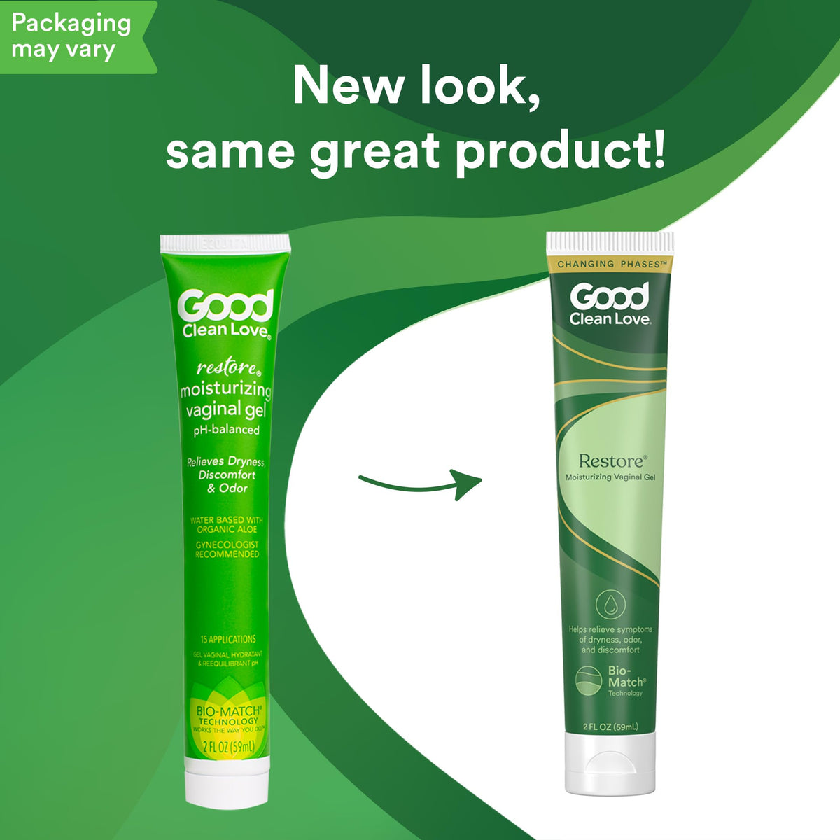 Good Clean Love Restore Moisturizing Vaginal Gel, pH-Balanced Vaginal Moisturizer, Water-Based Feminine Care with Aloe Vera & Lactic Acid, Reduces Dryness, Discomfort & Odor for Women, 2 Oz (2-Pack) Good Clean Love buy supplements Au