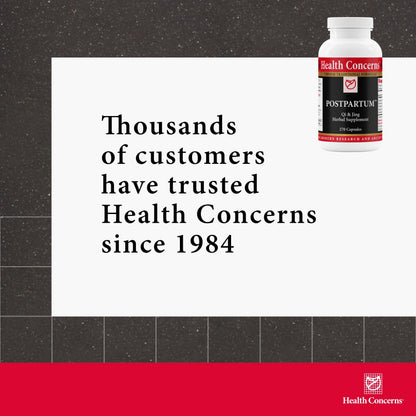 Health Concerns Postpartum – Recovery Support & Women's Hormonal Balance – Uterine Cleansing – Chinese Herbal Supplement for After Childbirth, Miscarriage or Surgery – 270 Capsules Health ConcernsBuy Supplements Australia