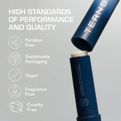 TERNS Everyday Lip Balm | Hyaluronic Acid + Baobab & Meadowfoam Oils, Algae-Powered Sirenas Complex OS, Refreshing Mint, Non-Sticky Cushion Glide, Cruelty-Free TERNSBuy Supplements Australia