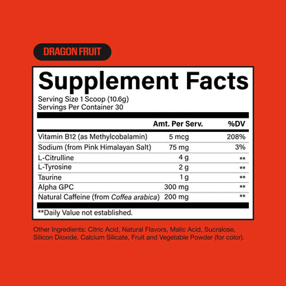 RAW Essential Tingle-Free Pre Workout Powder - Preworkout Without Beta-Alanine for Clean Energy & Focus - Workout Supplement with 200mg of Natural Caffeine - Pink Lemonade - 30 Servings