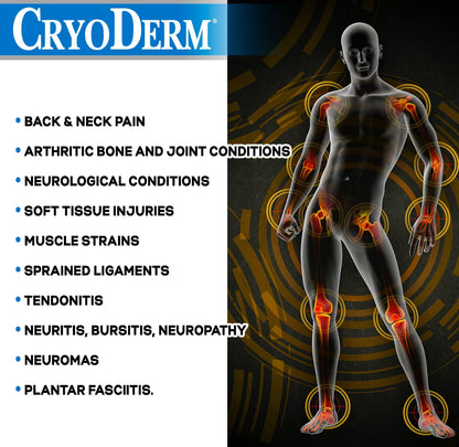 CryoDerm 4 oz Spray Cold Therapy (2 Pack) CryoDermBuy Supplements Australia