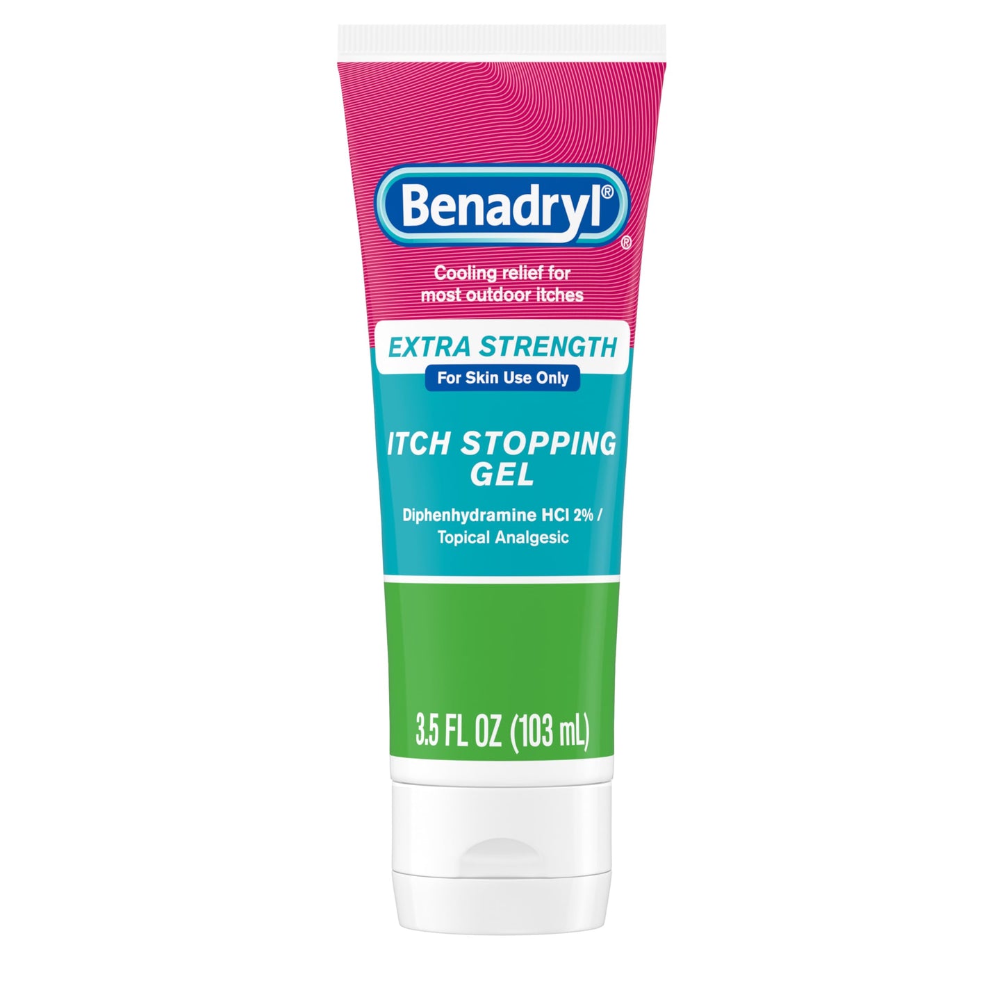 Benadryl Extra Strength Anti Itch Relief Gel, 2% Diphenhydramine HCl, Relief from Insect Bites, Sunburn & More, Great for Camping Essentials, 3.5 fl oz Benadryl buy supplements Au