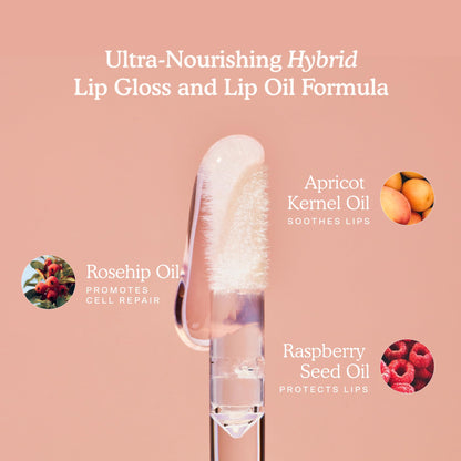 Tower 28 ShineOn Lip Gloss Jelly - Hydrating Tinted Lip Balm + Milky Gloss for Sensitive Lips - Non-Sticky + High-Shine Jelly Formula with Nourishing Oil Blend - Pistachio - Nude Pink (0.13) Tower 28Buy Supplements Australia