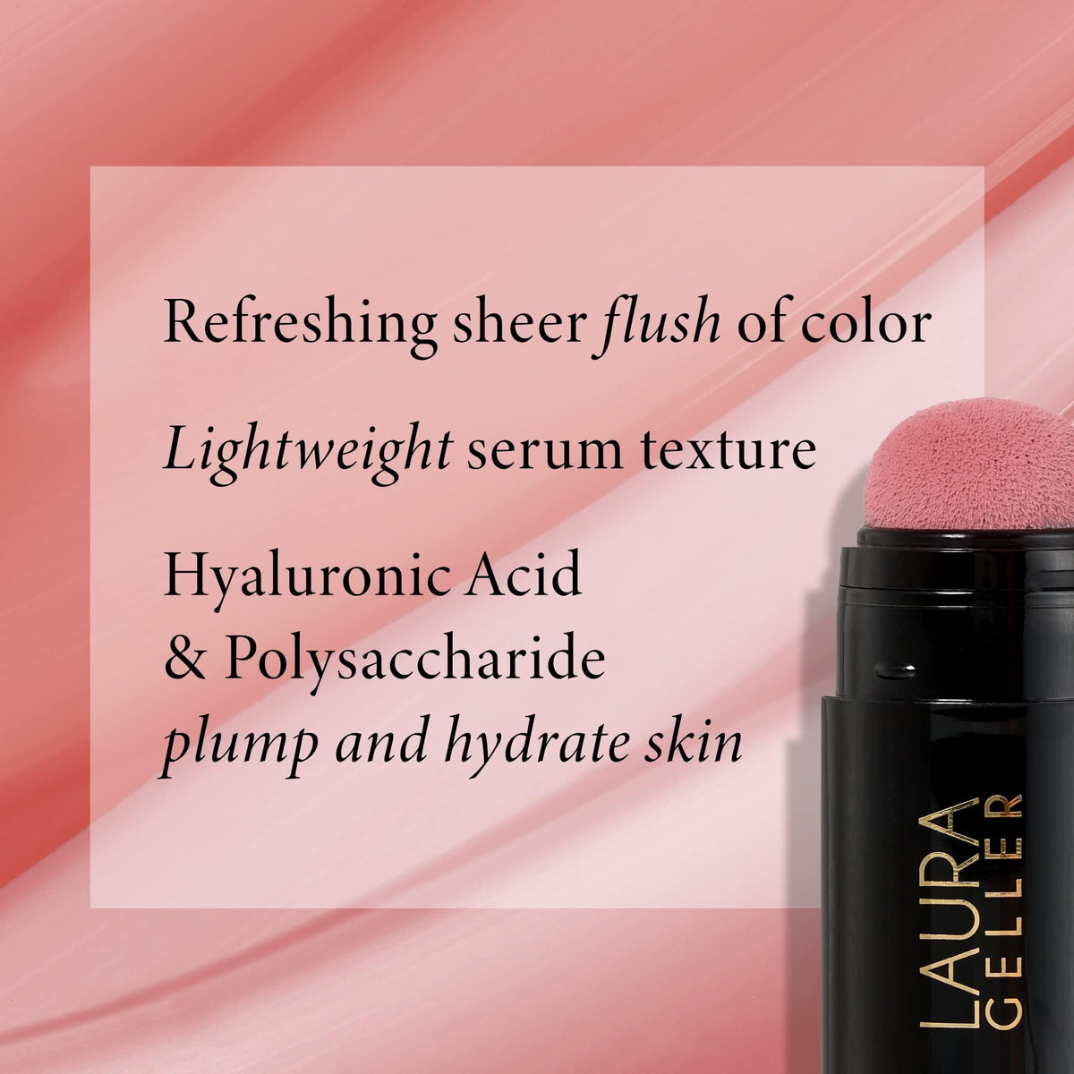 LAURA GELLER NEW YORK Serum Blush Tint, Lightweight Liquid Blush for Cheeks, Weightless Watercolor Sheer Finish, Practical Pink LAURA GELLER NEW YORKBuy Supplements Australia