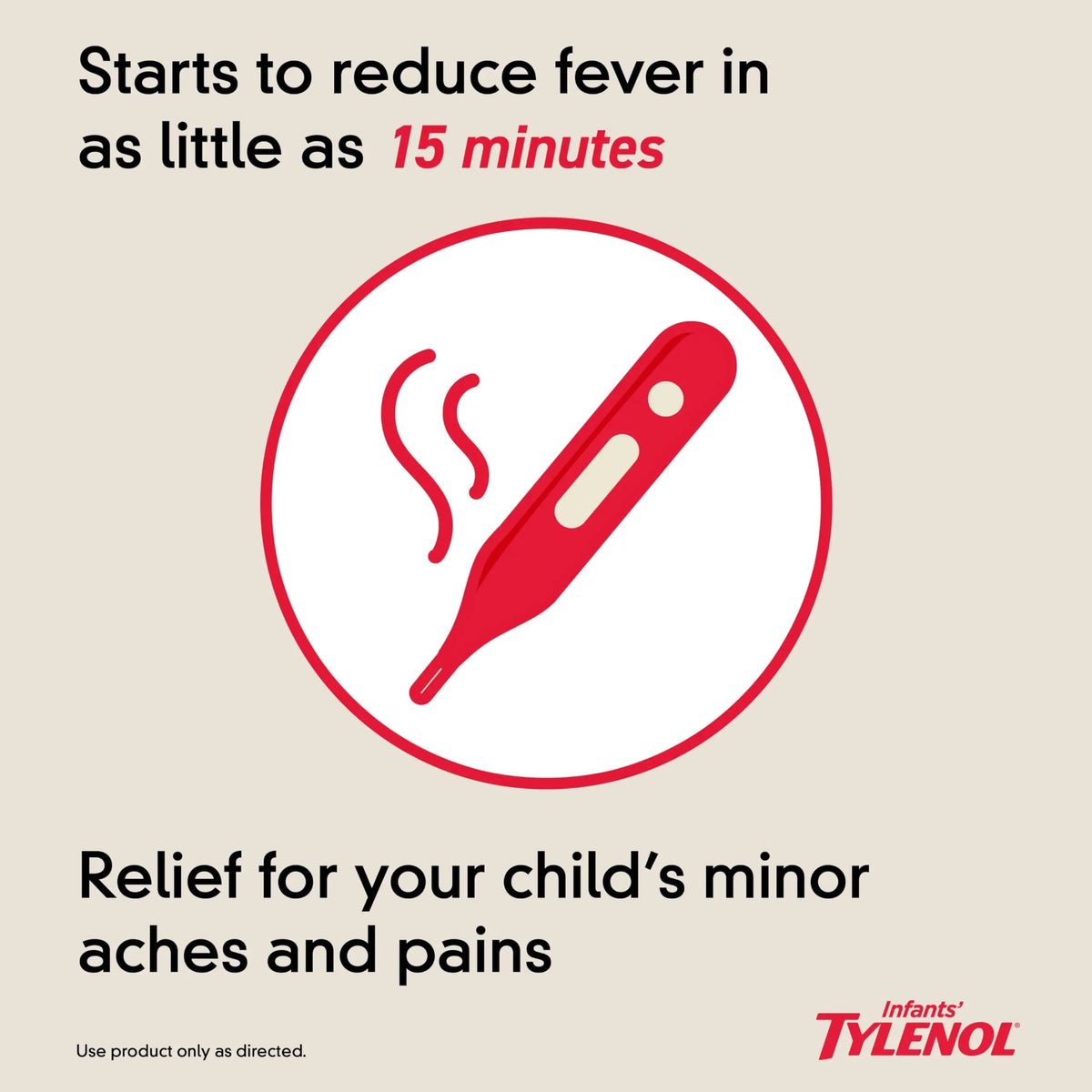 Infants' Tylenol Oral Suspension Liquid Medicine with Acetaminophen, Baby Fever Reducer & Pain Reliever for Minor Aches & Pains, Sore Throat, Headache & Toothache, Grape Flavor, 1 fl. oz TylenolBuy Supplements Australia