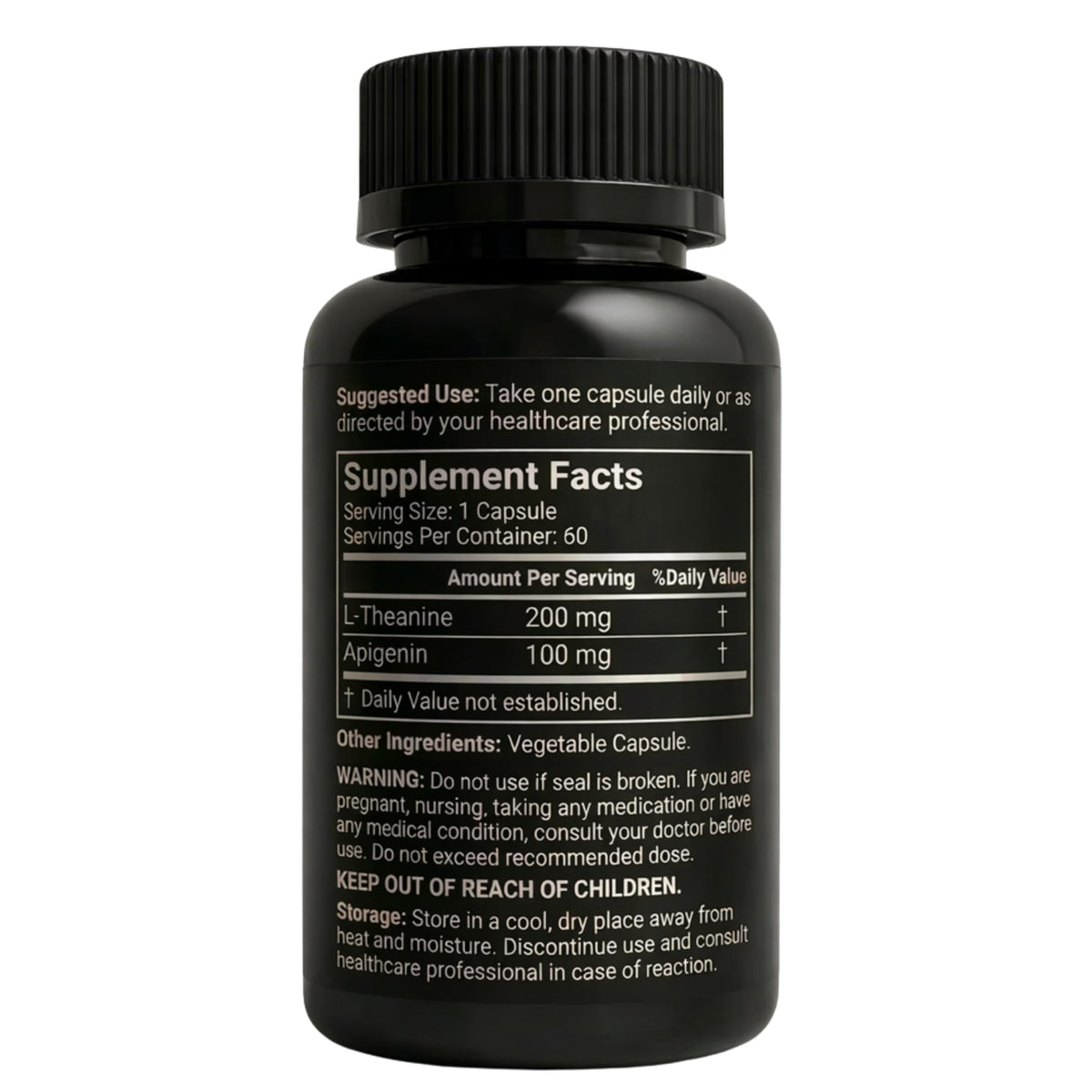 Mindvance Apigenin 100mg with L-Theanine 200mg Supplement Capsules for Sleep Support, Relaxation, Clarity & Calm | Melatonin Free | 60 Vegan Capsules MindvanceBuy Supplements Australia
