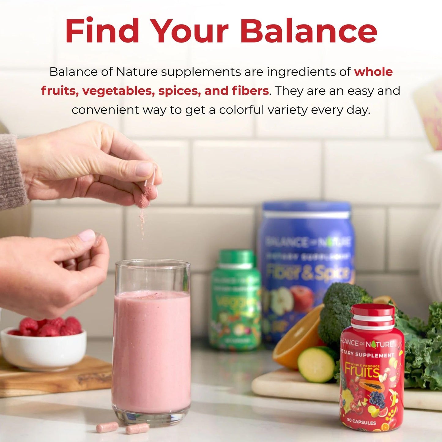 Balance of Nature Whole Fruits Supplement with Superfood Fruits Balance of Nature buy supplements Au