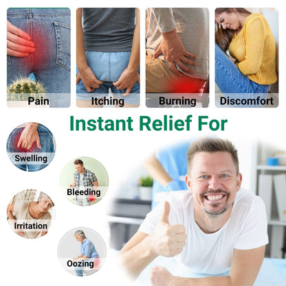 Hemorrhoid Treatment Ointment, Maximum Strength Treatment & Fast Relief for Pain, Itching, Burning, Swelling, Fissure, Bleeding, Discomfort, Long-Lasting Internal & External Hemorrhoid Cream, (2-Pack) LMNOOPBuy Supplements Australia