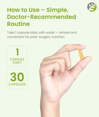 BariSlim Once Daily Bariatric Multivitamin Capsule - 18mg of Iron - Bariatric Vitamin & Supplement for Post Surgery Including Gastric Bypass BariSlim