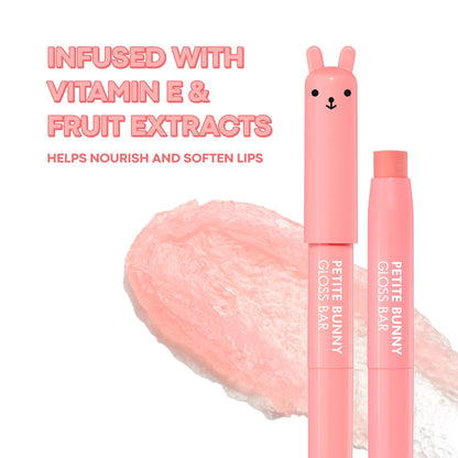 TONYMOLY Petit Bunny Lip Gloss – Easter Basket Stuffer, Cute Bunny Lip Crayon, Hydrating Korean Lip Gloss with Vitamin E for Soft, Juicy Cherry TONYMOLYBuy Supplements Australia