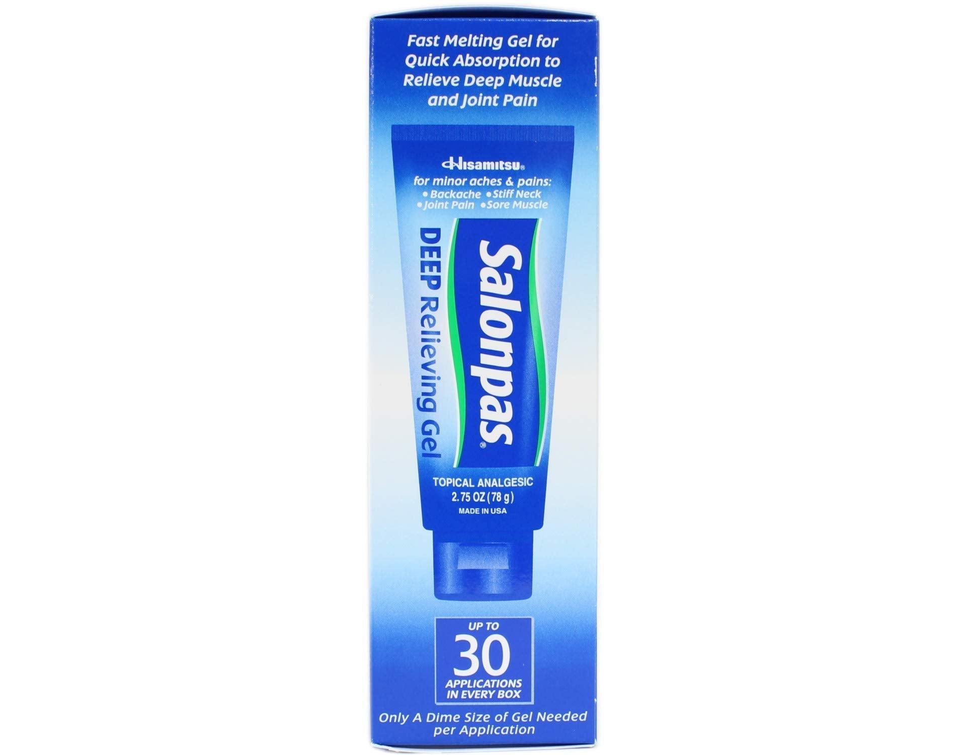 Salonpas Deep Relieving Gel - 2.75 oz, Pack of 2 SalonpasBuy Supplements Australia