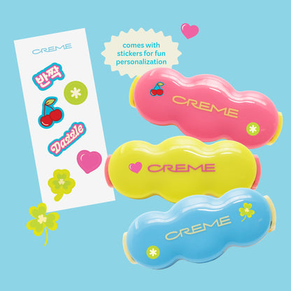The Crème Shop Shimmer Pop Clip-On Lip Gloss | Korean Makeup, Cute Clip Accessory, Hydrating, Non-Sticky, Shea Butter, Hyaluronic Acid, Vitamine E- Nude Orbit The Crème ShopBuy Supplements Australia