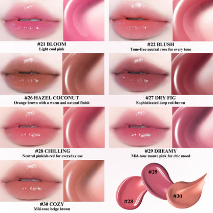 BBIA Glow Tint – Lip Plumping Volumizing Glossy & Glowy Lip Stain Naturally Moisturizing Comfortable Texture Lightweight Long-Lasting Vivid Color Non-Sticky Korean Makeup (30 COZY, Pack of 1) BBI@ BBIABuy Supplements Australia