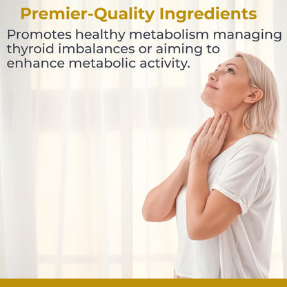 Premier Research Labs ThyroVen - Thyroid Support for Women, Thyroid Support for Men, Thyroid Supplement, Thyroid Support Complex with Naturally-Sourced Iodine - 60 Capsules Premier Research LabsBuy Supplements Australia