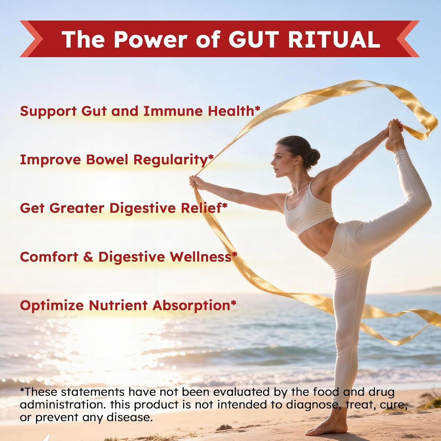Gut Biofilm Ritual Liquid Drops, 7-in-1 Berberine Blend w. Black Pepper Bromelain Dandelion Ashwagandha for Daily Gut Cleanse, Metabolism & Digestive Health Gluten Free for Women