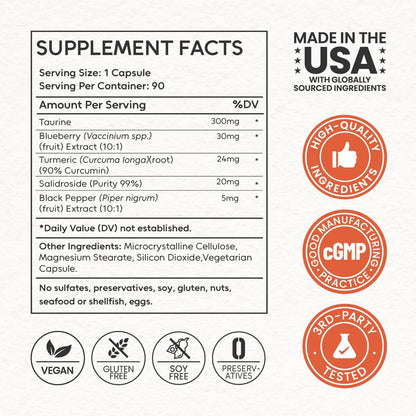 NEUMINA Women's Energy & Immune Complex, Energy Production, Fatigue Relief, Immune Health, Antioxidant Support, Vegan, Non-GMO, Made in USA, 90 Servings NEUMINA buy supplements Au