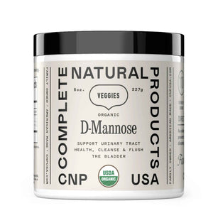 CNP Organic D Mannose Powder 2000mg - Powder D Mannose Supplement for UTI Support, Pure D-Mannose Powder from Guar Beans, Vegan Non GMO Clean Formula, Bladder Urinary Tract Health Supplement Use