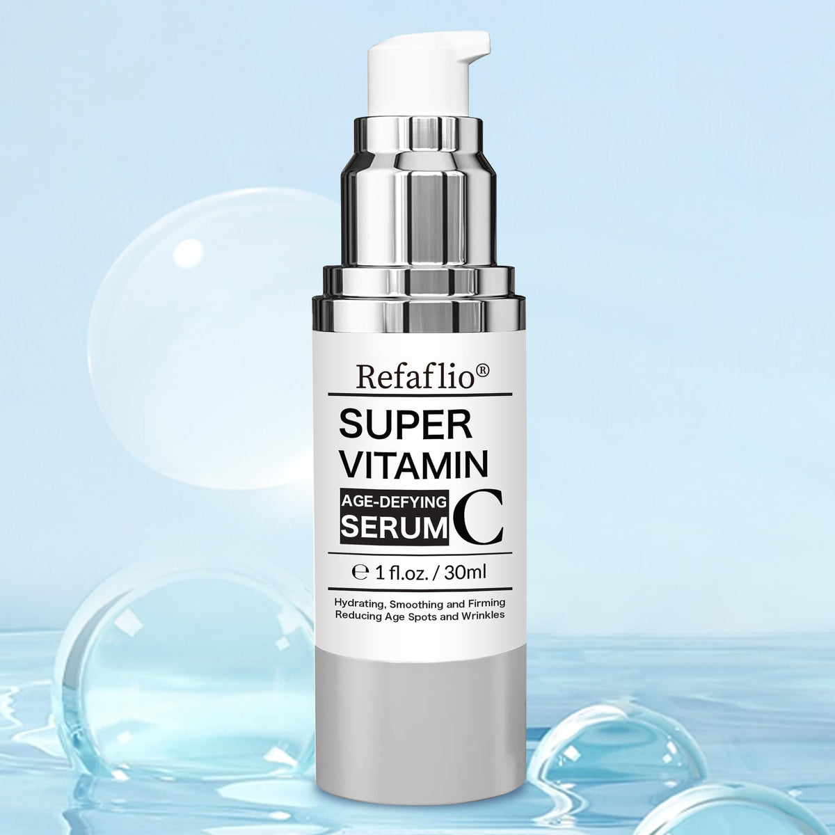 Super Vitamin C Serum for Women over 70, Rapid Anti Aging Cream, Face Lift Cream, Hydrates, Softens, Lifts and Firms, Fights Wrinkles, Advanced Super Serum C 3PCS. (90ml) RefaflioBuy Supplements Australia