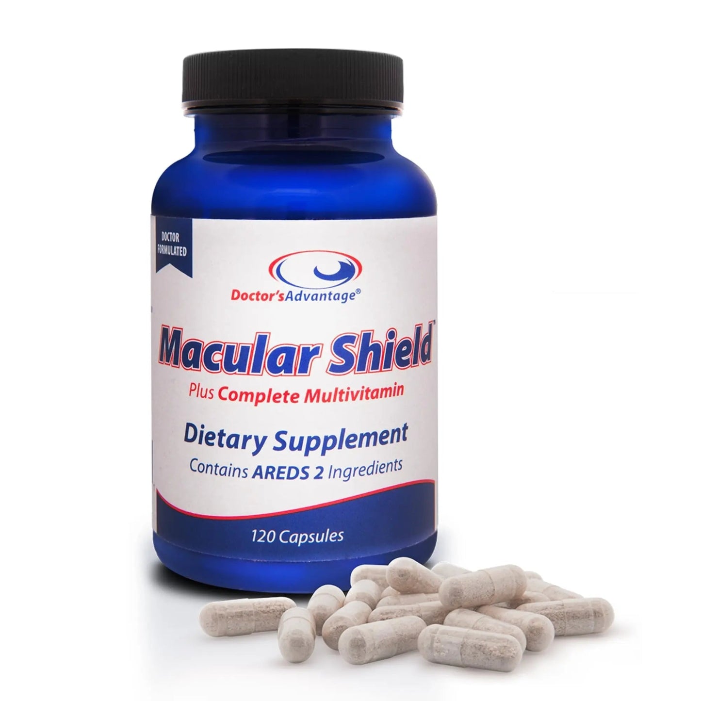 Doctor’s Advantage Macular Shield Eye Vitamins Plus Multivitamin – 120 Capsules, 30-Day Supply – Lutein and Zeaxanthin Supplements Doctor's Advantage