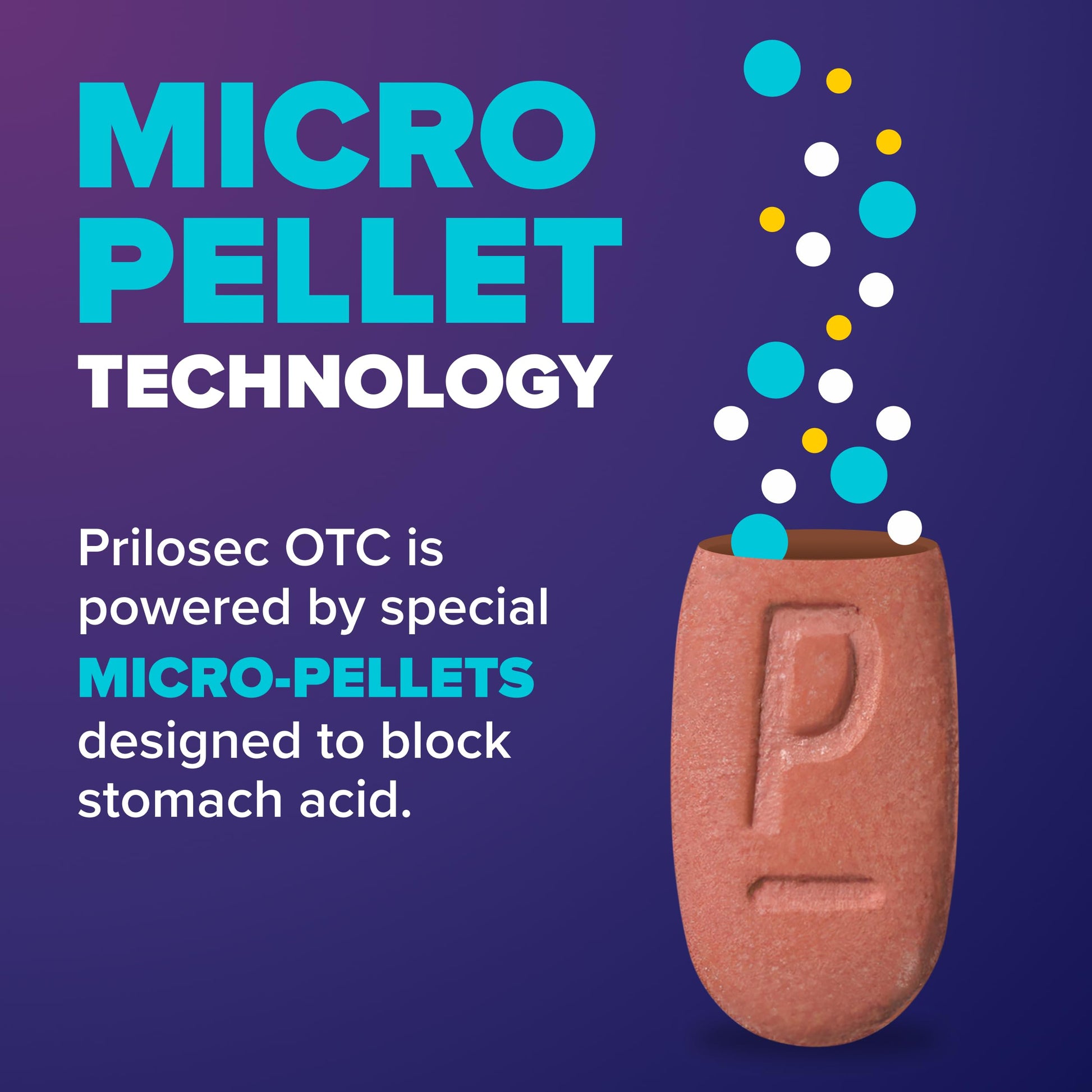 Prilosec OTC, Omeprazole Delayed Release 20mg, Acid Reducer, Treats Frequent Heartburn for 24 Hour Relief, All Day, All Night*, Heartburn Medicine, 20mg, 14 Tablets Prilosec buy supplements Au