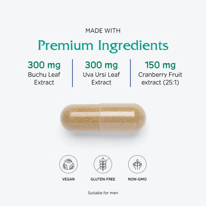 Supplement Product​Vitanica Cranstat Extra, Urinary Tract Support, Vegan, 60 Capsules - GlowUpCaUSA
