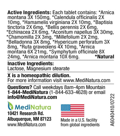 MediNatura Plant-Powered Pet Pain Relief Bundle T-Relief Pet Pain Tablets (90) + T-Relief Pet Arthritis (90) 12 Plant-Based Homeopathic Pain Relievers with Arnica - Support for Muscles, Joints + HIPS MediNaturaBuy Supplements Australia