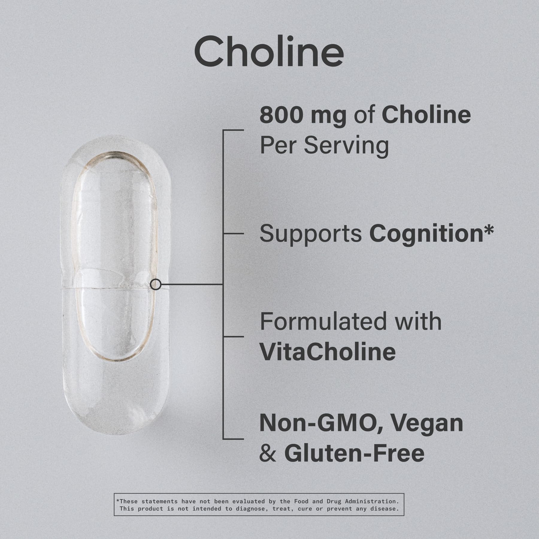 Sports Research ® Extra Strength Choline 800 mg - Essential Nutrient Featuring VitaCholine ® for Focus Support - Vegan Certified • Non-GMO • Gluten Free - 60 Liquid Capsules Sports Research buy supplements Au