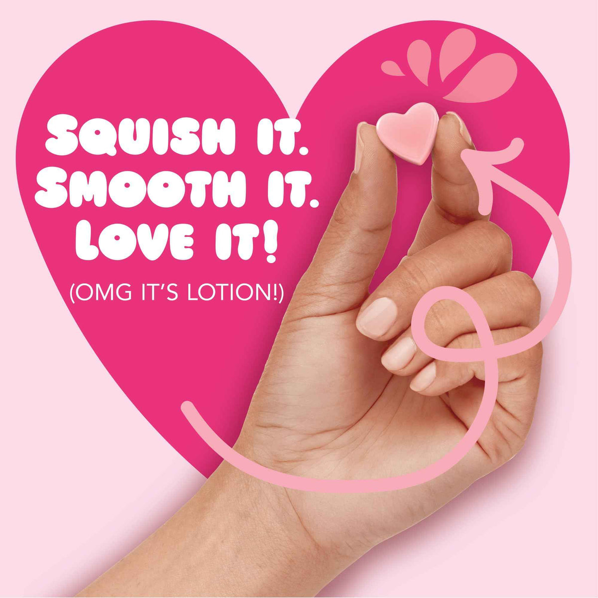 Jergens Cherry Almond Lotion Bursts, Squishy Heart-Shaped Moisturizer Bursts, Lotion Gifts for Teens, 38 Ct