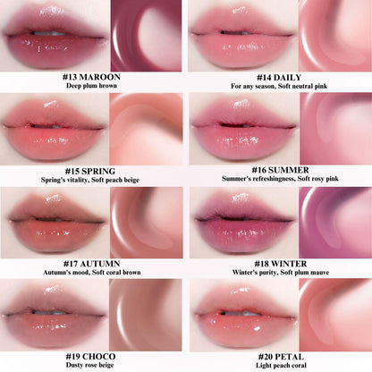BBIA Glow Tint – Lip Plumping Volumizing Glossy & Glowy Lip Stain Naturally Moisturizing Comfortable Texture Lightweight Long-Lasting Vivid Color Non-Sticky Korean Makeup (30 COZY, Pack of 1) BBI@ BBIABuy Supplements Australia