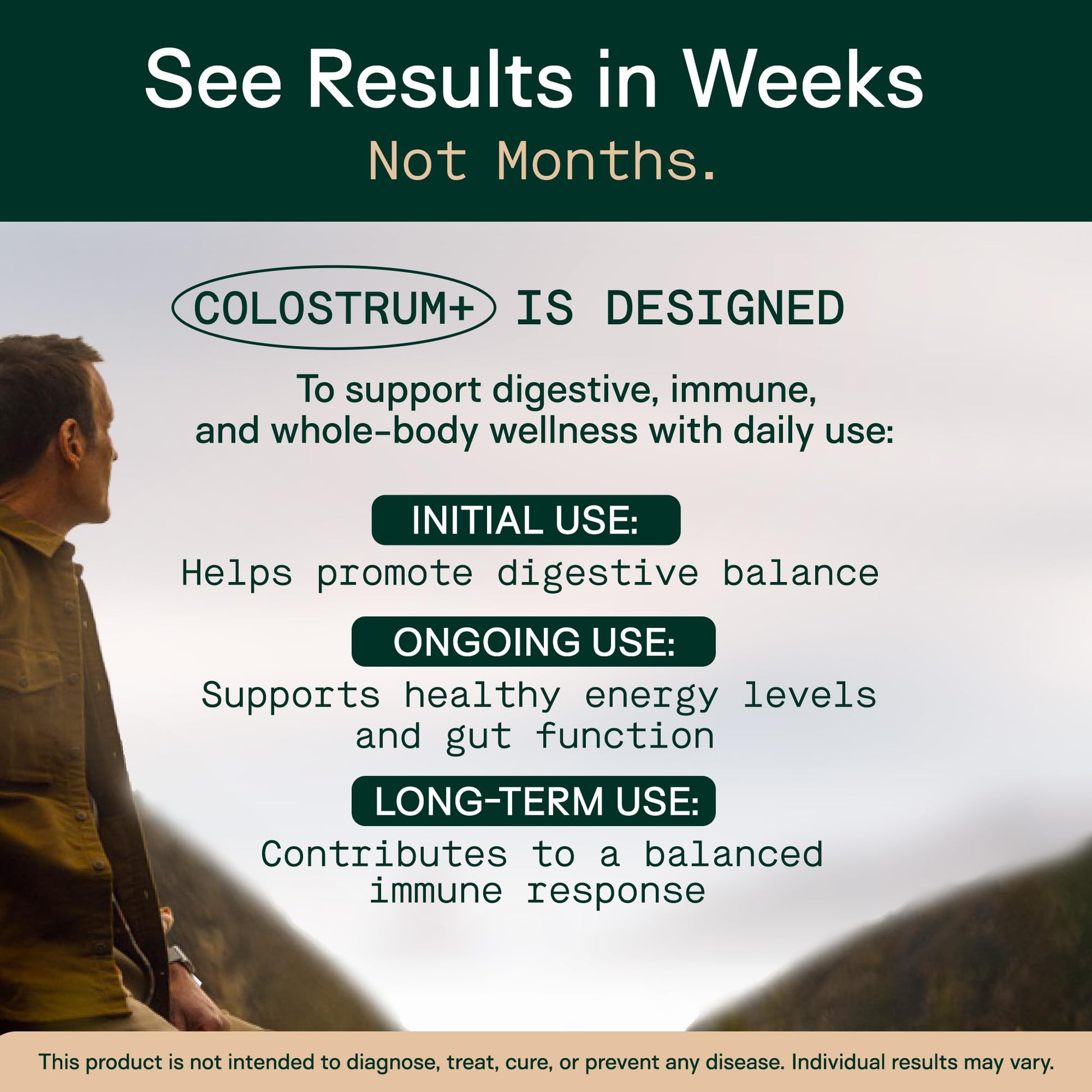 Adapt Naturals Colostrum Supplement with Lactoferrin & Beta-Glucan, Bio-Avail Grass Fed Bovine Colostrum Powder for Gut Health, Immune Support & Vitality | Non-GMO, 2500mg, Unflavored - 30 Days Supply ADAPT NATURALS BY CHRIS KRESSER buy supplements Au