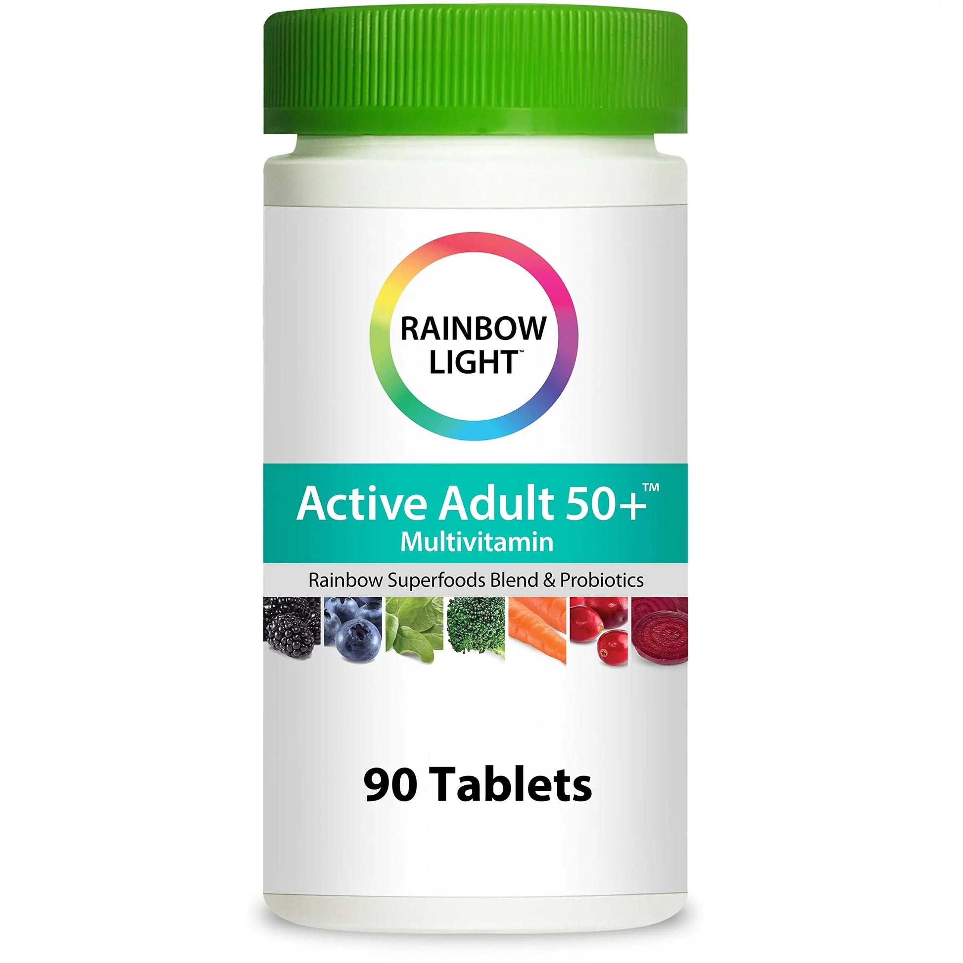 Rainbow Light Adult Multivitamin, Vitamins C & Zinc, B Complex & Choline, Calcium & Vitamin D Supports Bone Health Rainbow Light