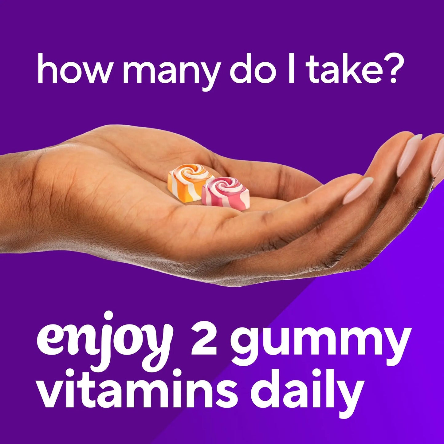 vitafusion Chewable Calcium Gummy Vitamins for Bone and Teeth Support, Calcium Gummies, Fruit and Cream Flavor, 100 Count, 50 Day Supply Vitafusion