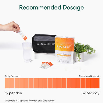 PectaSol Modified Citrus Pectin – 454g Powder – Total-Body Health Supplement to Support the Heart, Immune System, Inflammation Response & Healthy Aging + Maintain Healthy Galectin-3 Levels