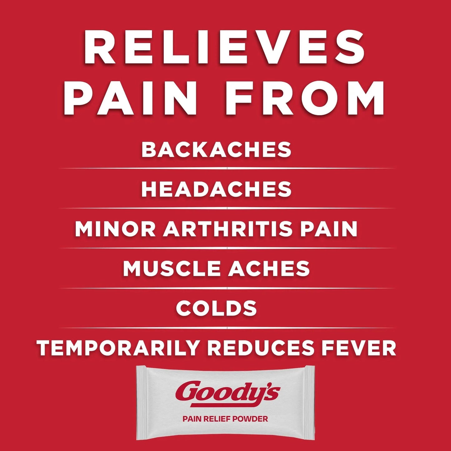 Goody's Back and Body Pain Relief Powder, 24 ct (Pack of 1) Goody'sBuy Supplements Australia