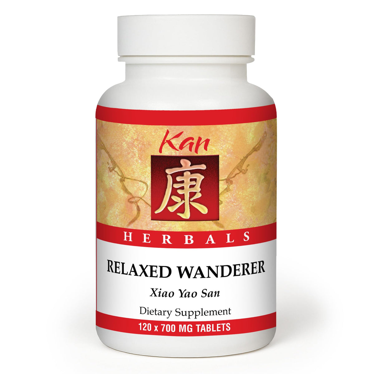 Kan Herbs Company Relaxed Wanderer – Traditional Chinese Herbal Formula to Support Mood, Digestion, and Menstrual Balance, Nourishes Blood, Eases Occasional Tension and Fatigue, 120 Tablets Kan HerbBuy Supplements Australia