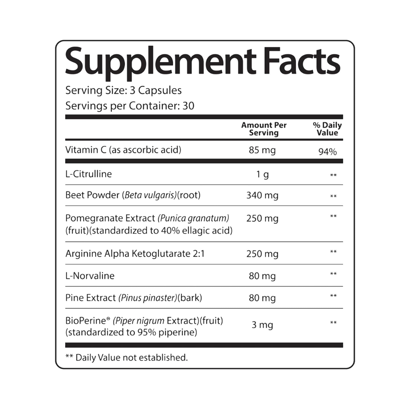 DAMN GOOD The Hodge Twins Nitric Oxide Booster – Beet Root Nitric Oxide & Arginine Citrulline Supplement, Pomegranate Blend for Workout Drive, Endurance Support & Pump Power - 90 Capsules DAMN GOODBuy Supplements Australia