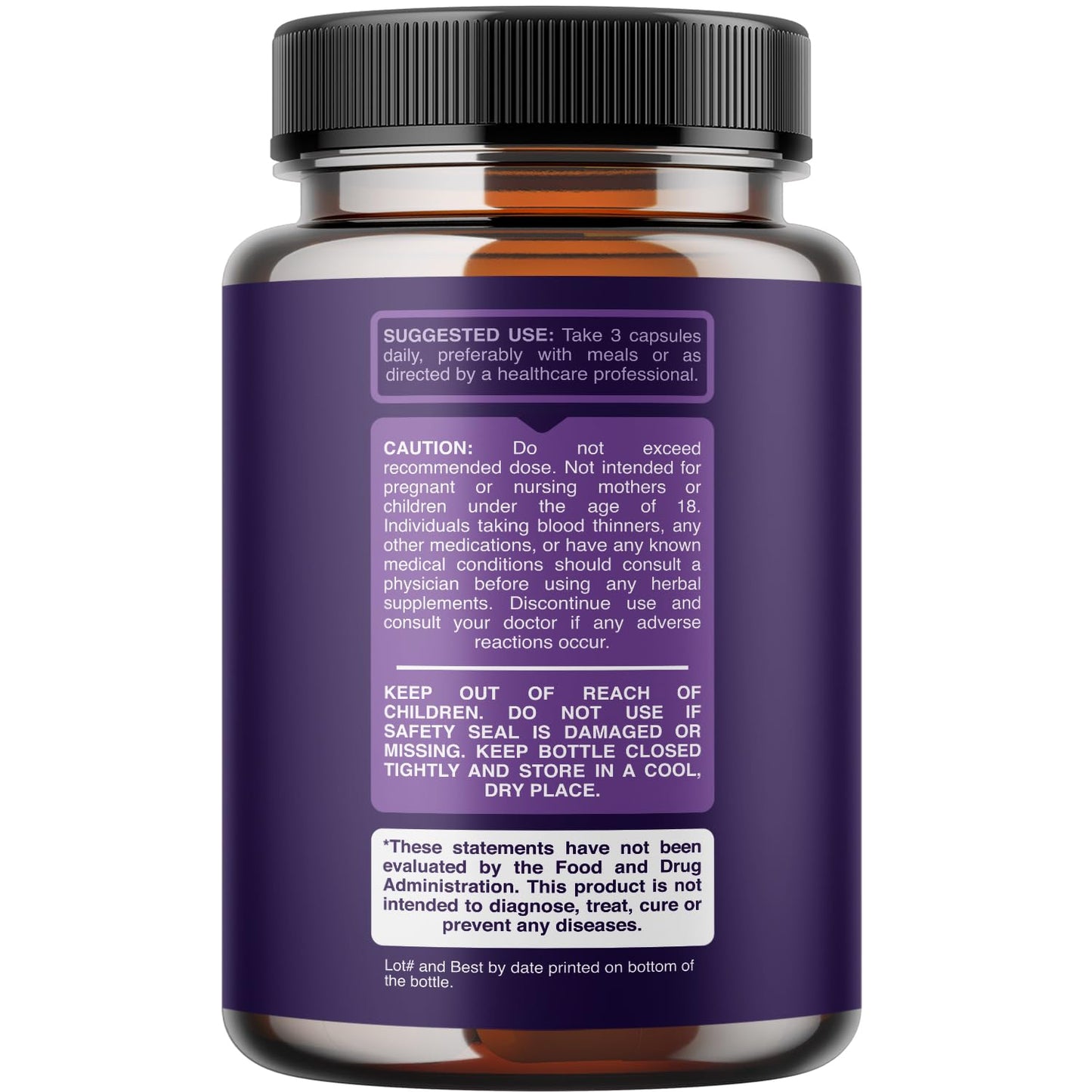 Highly Potent Magnesium Complex Capsules - Triple Magnesium Blend with Taurate Glycinate and Malate - 400mg Supplement Supports Relaxation & Overall Wellness Non-GMO Vegan - 90 Count Phytoral buy supplements Au