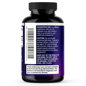 Magnesium Glycinate Capsules 1000mg Per Serving - Pure & Chelated for Max Absorption - Supports Muscle, Nerve & Heart Health, Sleep Support - Magnesium Supplement for Whole Body Support - 120 Capsules Nature's PeakBuy Supplements Australia