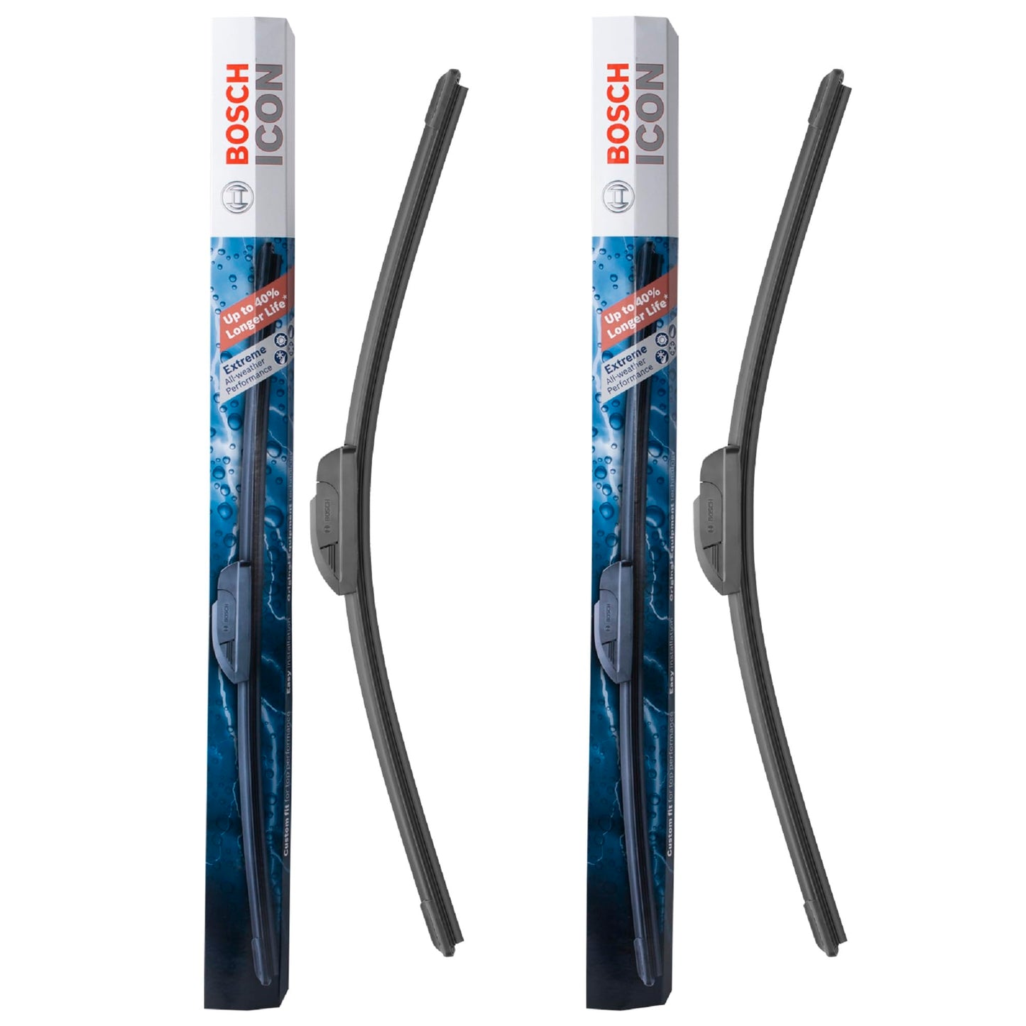 BOSCH 26OE22OE ICON Beam Wiper Blades - Driver and Passenger Side - Set of 2 Blades (26OE & 22OE) Bosch buy supplements Au