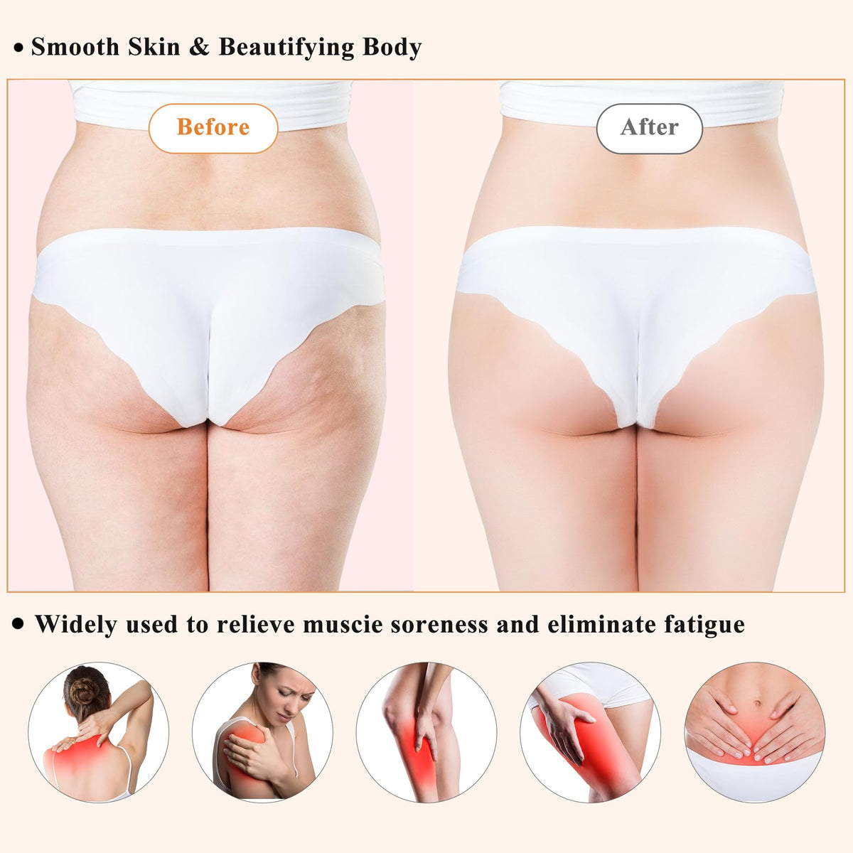 Xokocli 7-in-1 Wood Therapy Massage Tools Lymphatic Drainage Massager for Muscle Pain Relief | Maderoterapia Kit Body Sculpting Tools for Anti-Cellulite, Body Shaping Xokocli buy supplements Au