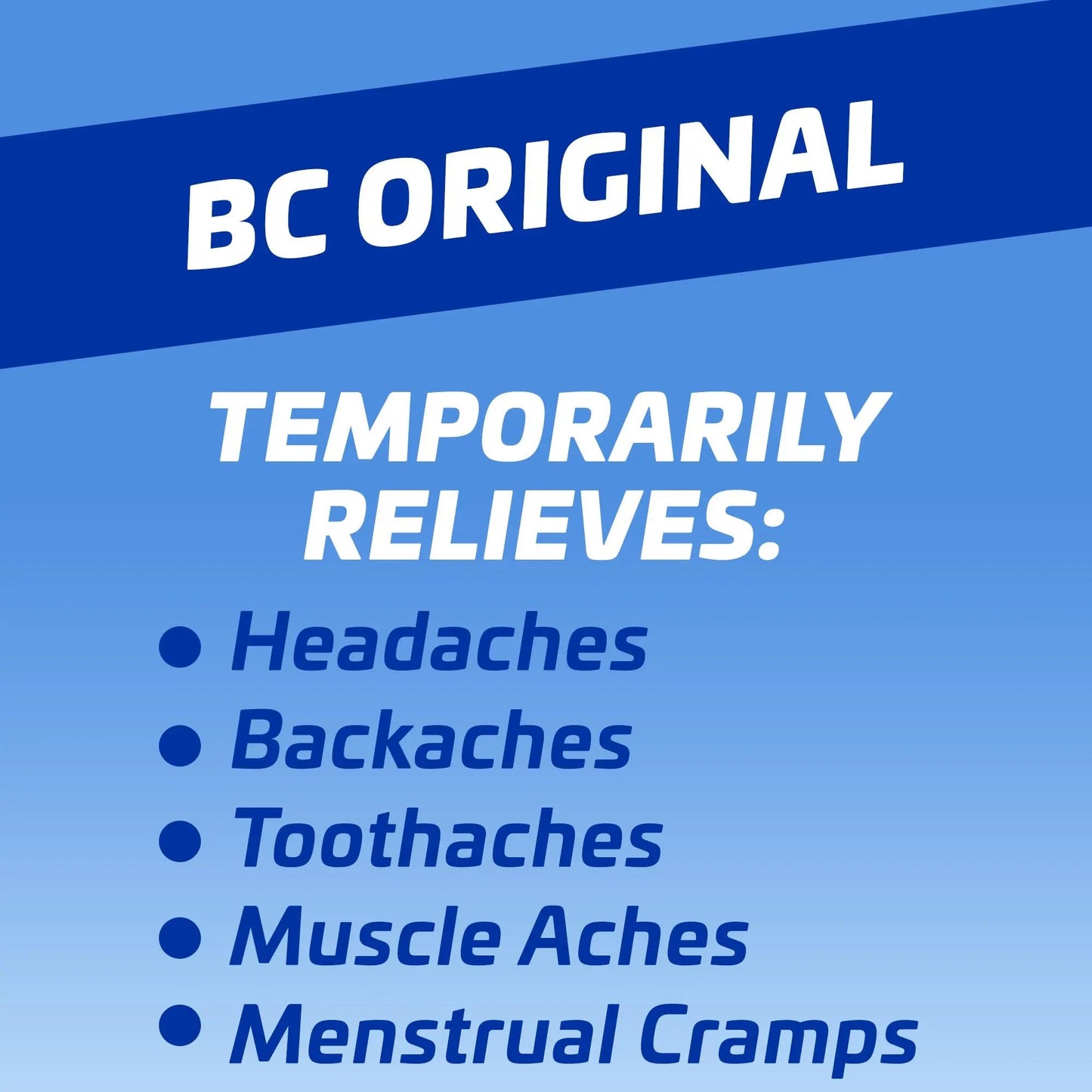 BC Powder Original Strength Pain Reliever, 24 Powder Sticks, 36 Units Display BCBuy Supplements Australia