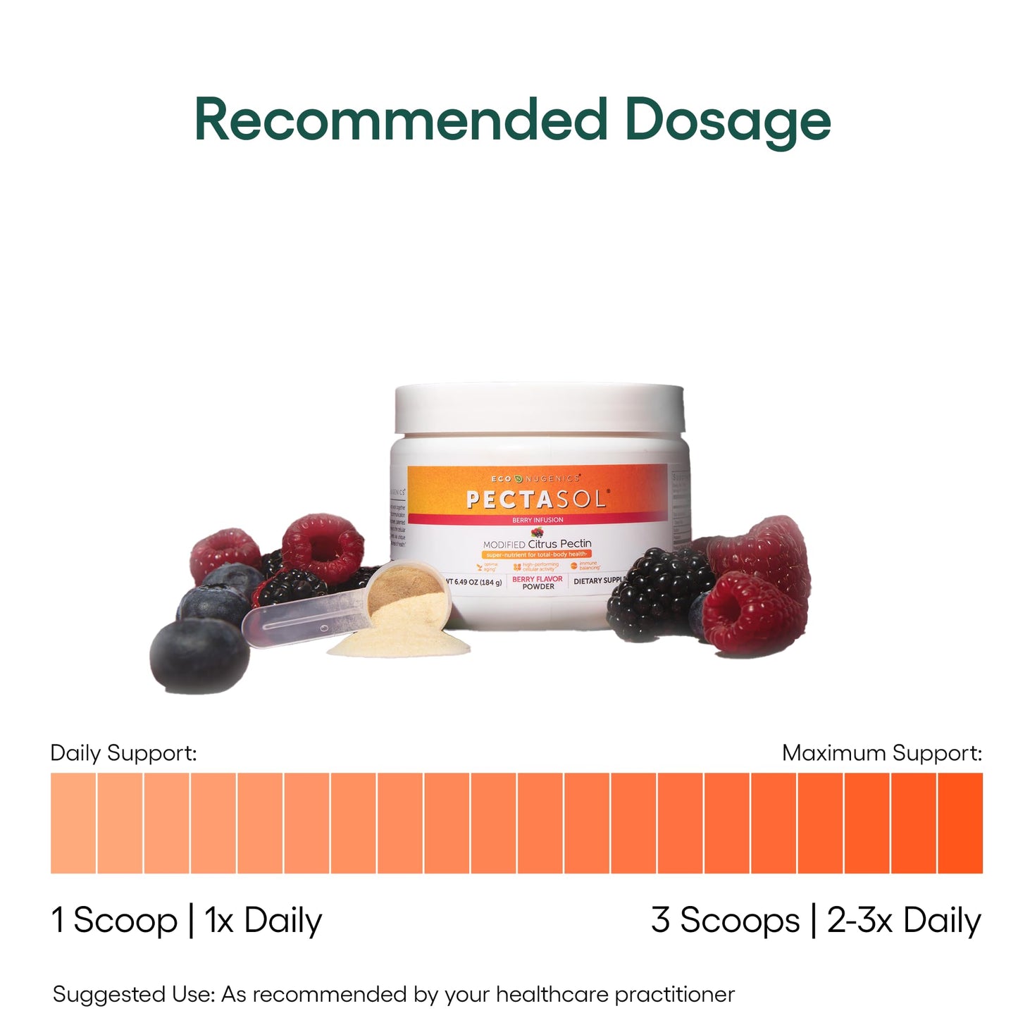 PectaSol Modified Citrus Pectin – 454g Powder – Total-Body Health Supplement to Support the Heart, Immune System, Inflammation Response & Healthy Aging + Maintain Healthy Galectin-3 Levels