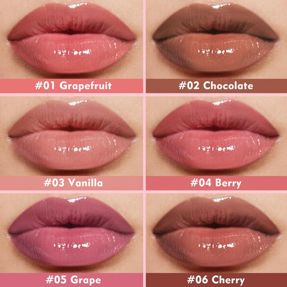 KIMUSE 6 Pcs Tinted Lip Butter Hydration Balm Set, 6 Flavored Shades Hydrating Plumping Gloss with Hyaluronic Acid & Vitamin E, Sheer Tint, Non-Sticky | Vegan Lip Care Makeup for Dry Lips & Daily KIMUSEBuy Supplements Australia