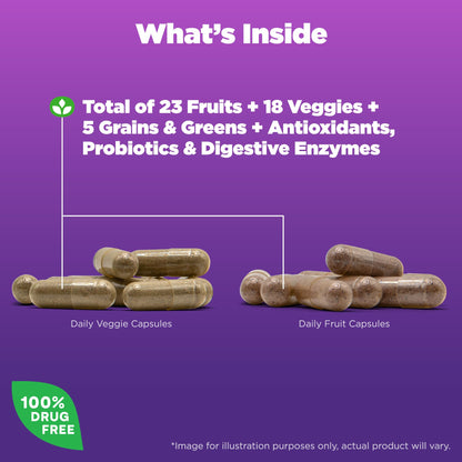 Natrol JuiceFestiv, Vitamins and Supplements for Nutrition & Well-Being, Antioxidants for Cellular Health, 90 Capsules (2-Count), Up to a 45 Day Supply Natrol buy supplements Au