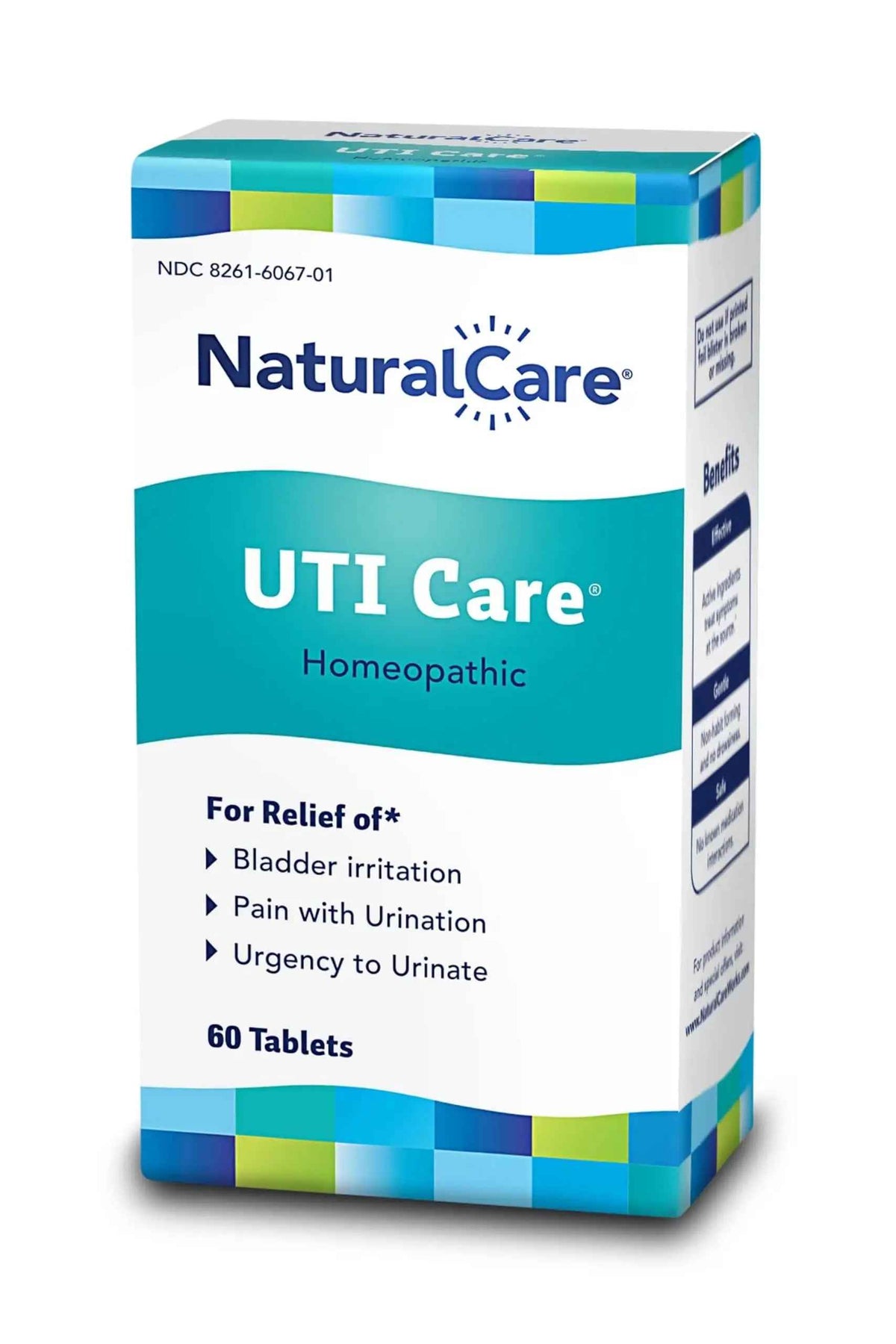 NaturalCare UTI Care Tablets - Fast-Acting Relief for Urinary Tract Infection, 60 Count